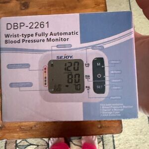 Gray Wrist-type Blood Pressure Monitor